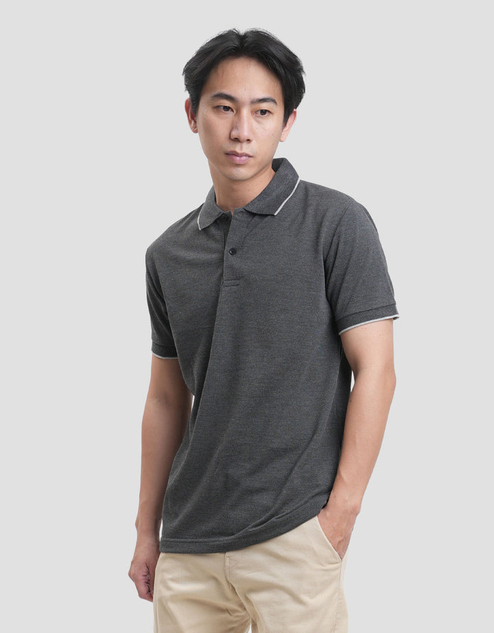 MxM Cole Print Motif Camo Kaos Polo Pria