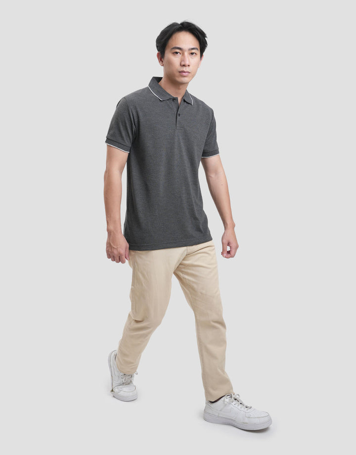 MxM Cole Print Motif Camo Kaos Polo Pria