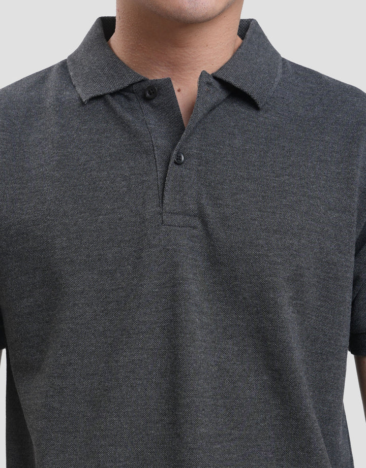 MxM Cole Print Motif Segitiga Kaos Polo Pria