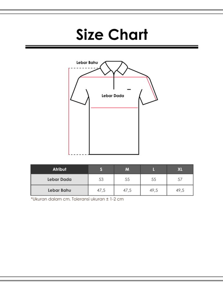 MxM Cole Single Kaos Polo Pria