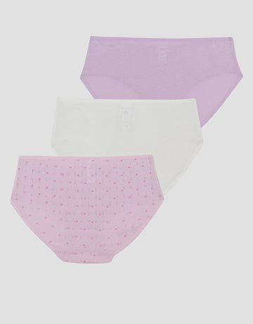 LITTLE M PACK OF 3 FLOWER JOY CELANA DALAM ANAK PEREMPUAN