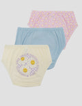 LITTLE M PACK OF 3 SMILE RAINBOW CELANA DALAM ANAK PEREMPUAN