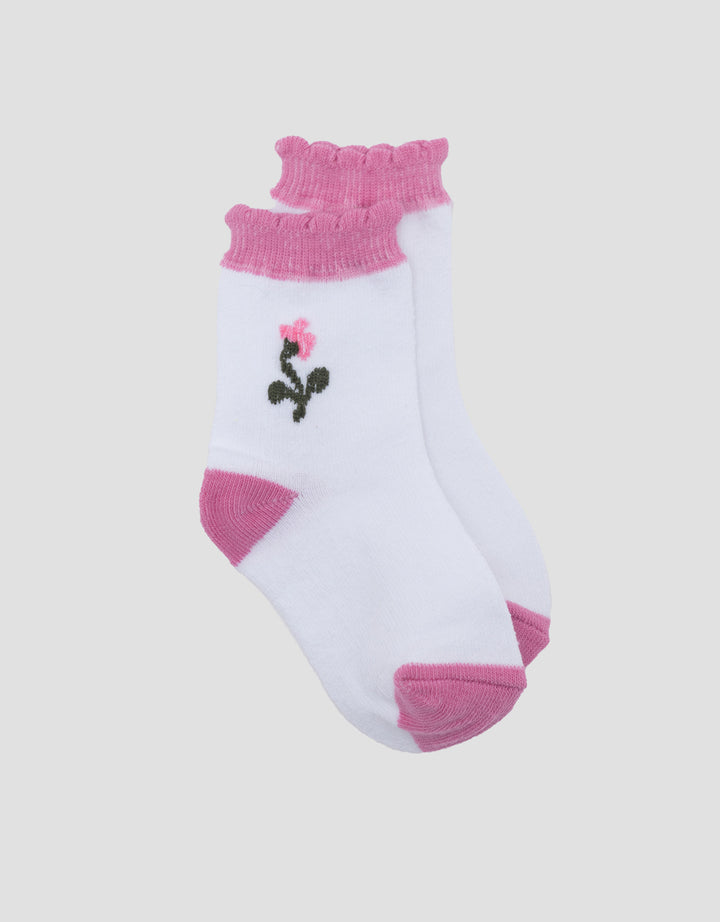 LITTLE M TIMBUL FLOWER KAUS KAKI ANAK PEREMPUAN