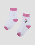LITTLE M TIMBUL FLOWER KAUS KAKI ANAK PEREMPUAN