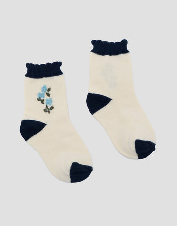 LITTLE M TIMBUL FLOWERS KAUS KAKI ANAK PEREMPUAN