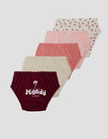 LITTLE M PACK OF 5 CHERRY PITA CELANA DALAM ANAK PEREMPUAN