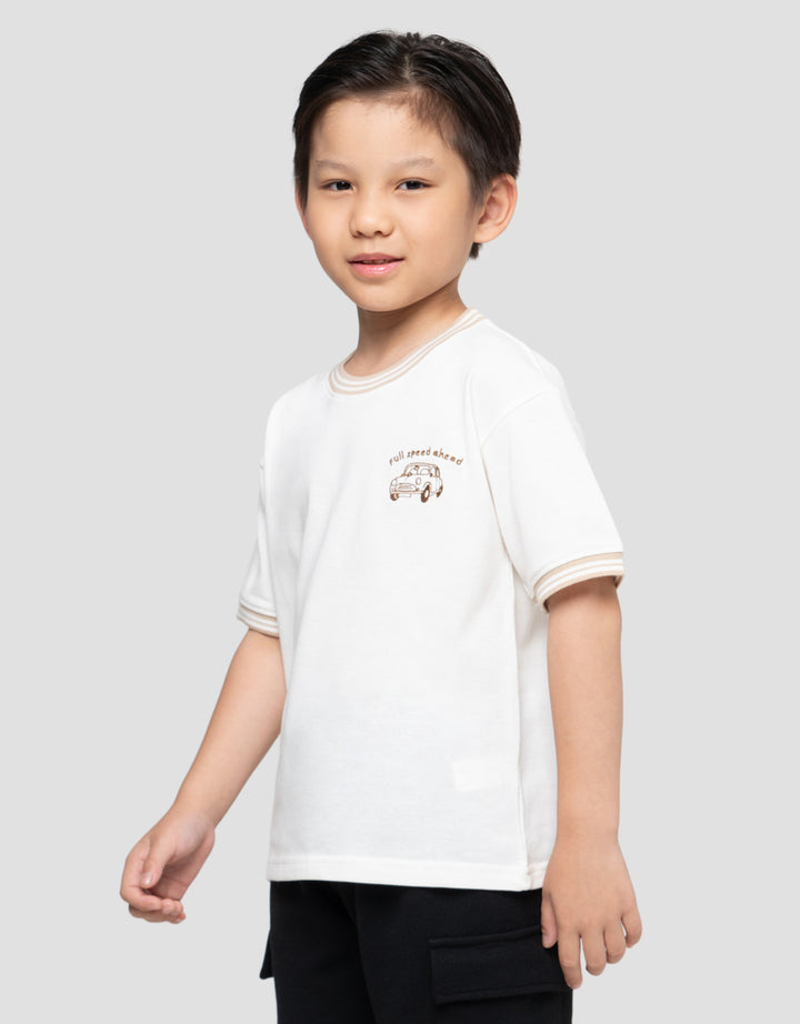 LITTLE M FULL SPEED AHEAD KAOS OVERSIZE ANAK LAKI-LAKI