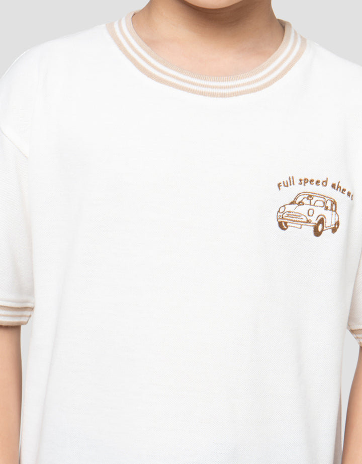 LITTLE M FULL SPEED AHEAD KAOS OVERSIZE ANAK LAKI-LAKI