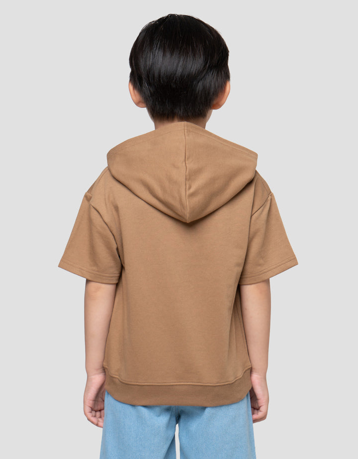 LITTLE M CAR IN TOWN SWEATSHIRT HOODIE ANAK LAKI-LAKI