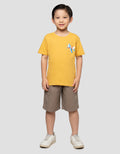 LITTLE M PLANE BEAR KAOS ANAK LAKI-LAKI