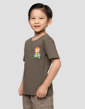 LITTLE M MOTORCYCLE LION KAOS ANAK LAKI-LAKI