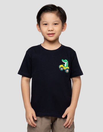 LITTLE M CAR CROCO KAOS ANAK LAKI-LAKI