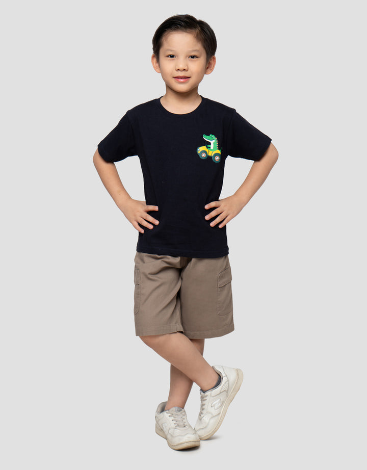 LITTLE M CAR CROCO KAOS ANAK LAKI-LAKI