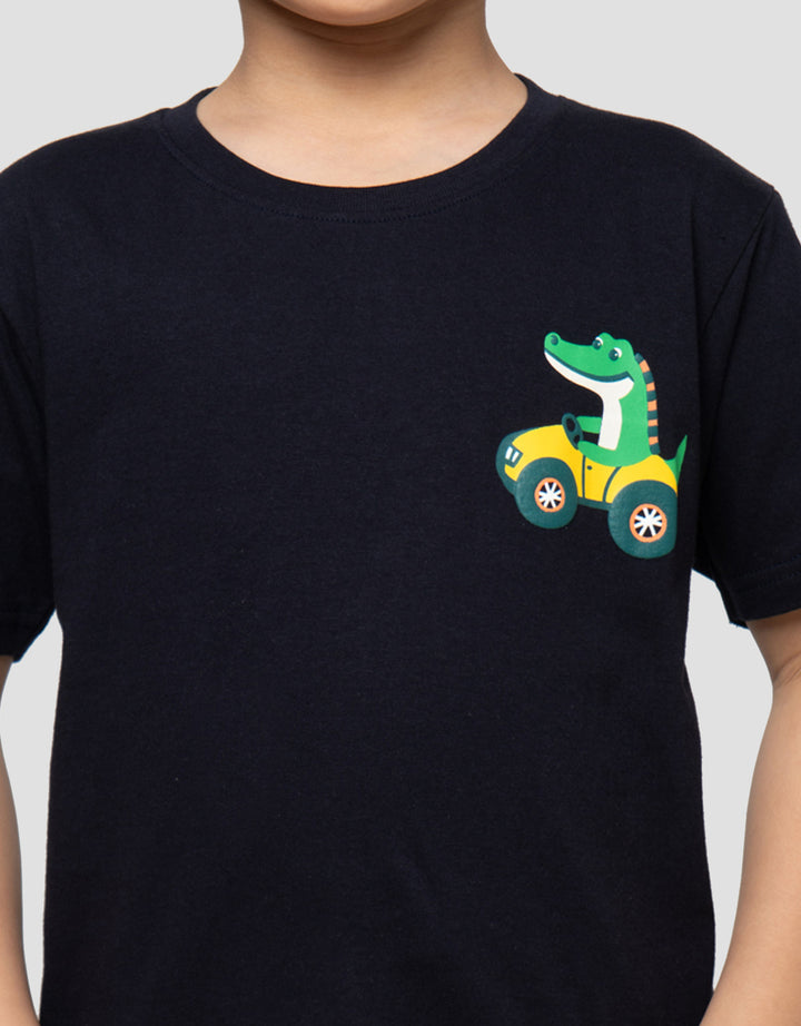 LITTLE M CAR CROCO KAOS ANAK LAKI-LAKI