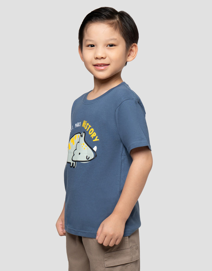 LITTLE M TRICERATOR HISTORY KAOS ANAK LAKI-LAKI