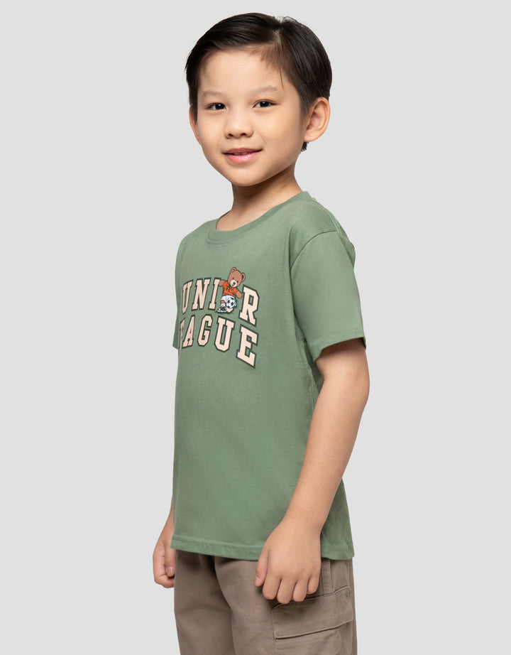 LITTLE M JUNIOR LEAGUE KAOS ANAK LAKI-LAKI