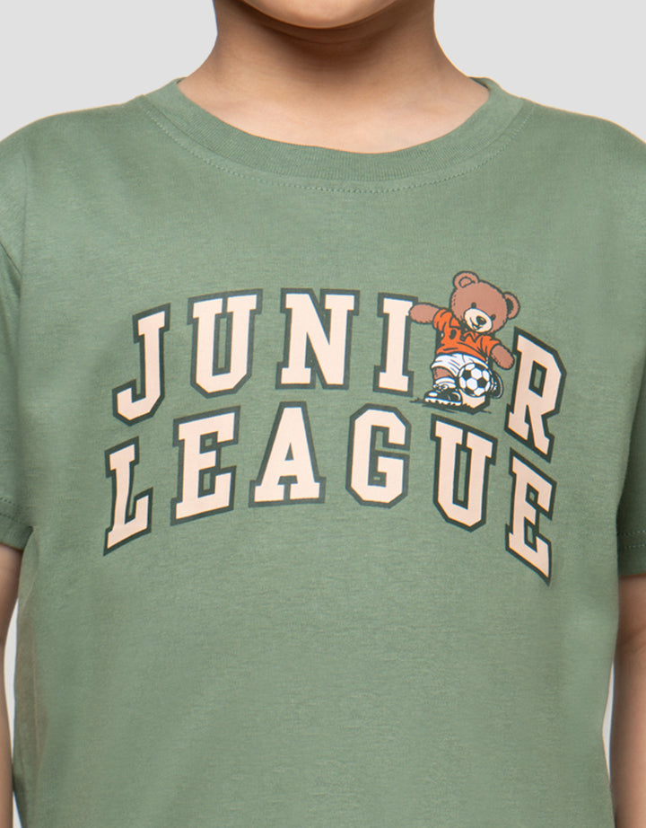LITTLE M JUNIOR LEAGUE KAOS ANAK LAKI-LAKI