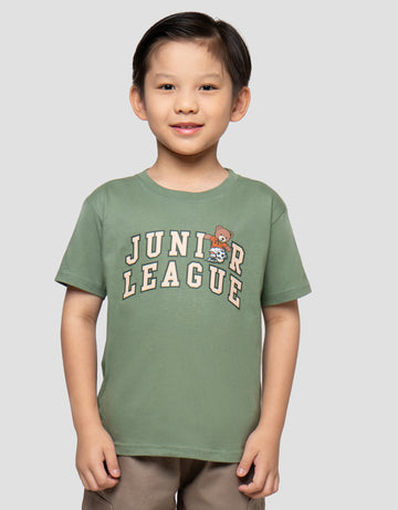 LITTLE M JUNIOR LEAGUE KAOS ANAK LAKI-LAKI