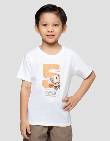 LITTLE M THE CHAMPION KAOS ANAK LAKI-LAKI