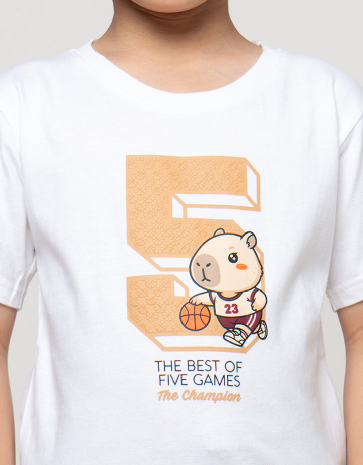 LITTLE M THE CHAMPION KAOS ANAK LAKI-LAKI