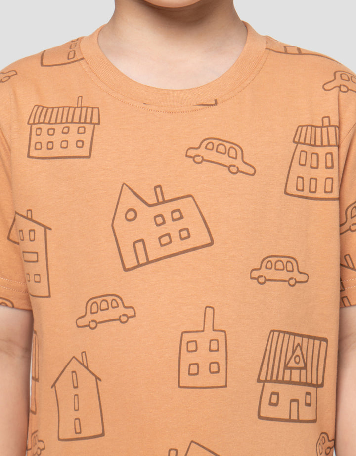 LITTLE M FULLPRINT CITY PAKAIAN SETELAN ANAK LAKI-LAKI