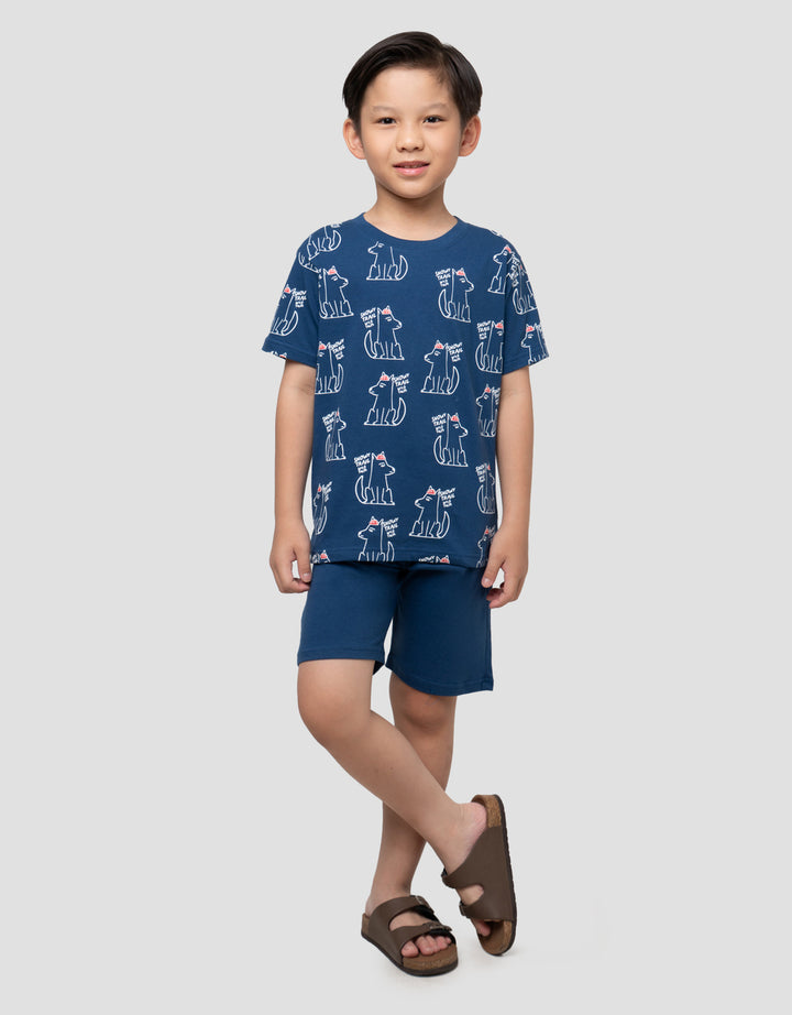 LITTLE M SNOWY TRAIL PAKAIAN SETELAN ANAK LAKI-LAKI