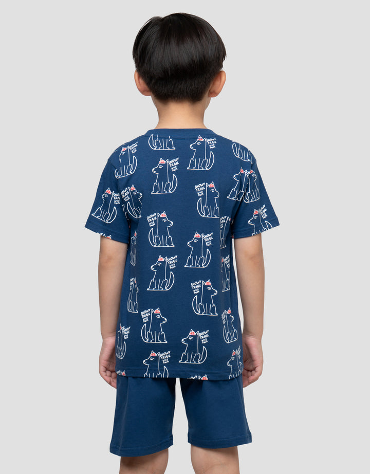 LITTLE M SNOWY TRAIL PAKAIAN SETELAN ANAK LAKI-LAKI