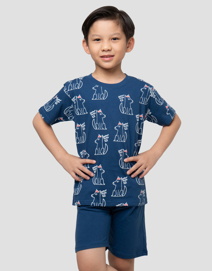 LITTLE M SNOWY TRAIL PAKAIAN SETELAN ANAK LAKI-LAKI