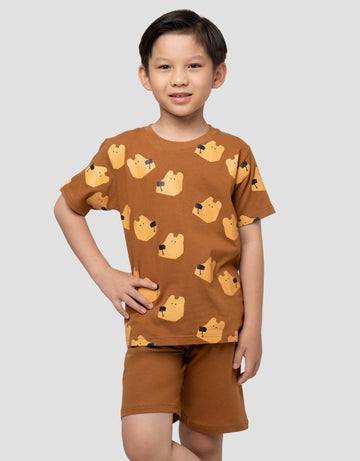 LITTLE M BEAR PAKAIAN SETELAN ANAK LAKI-LAKI