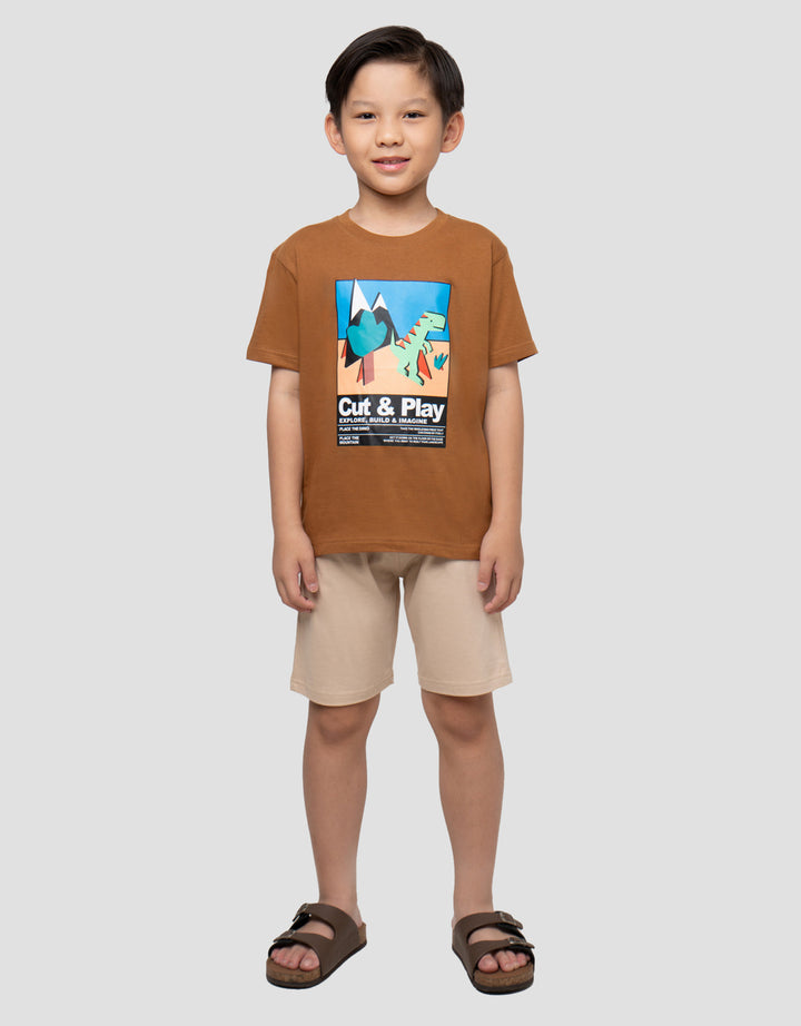 LITTLE M CUT PLAY PAKAIAN SETELAN ANAK LAKI-LAKI