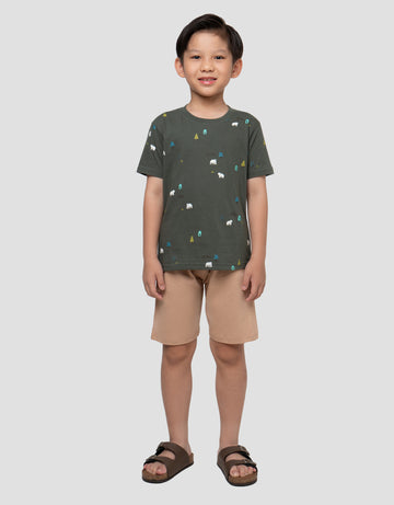 LITTLE M BEAR FOREST PAKAIAN SETELAN ANAK LAKI-LAKI