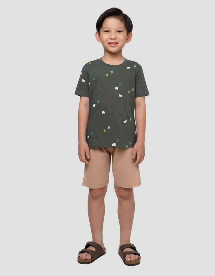 LITTLE M BEAR FOREST PAKAIAN SETELAN ANAK LAKI-LAKI