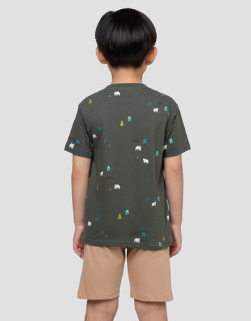 LITTLE M BEAR FOREST PAKAIAN SETELAN ANAK LAKI-LAKI