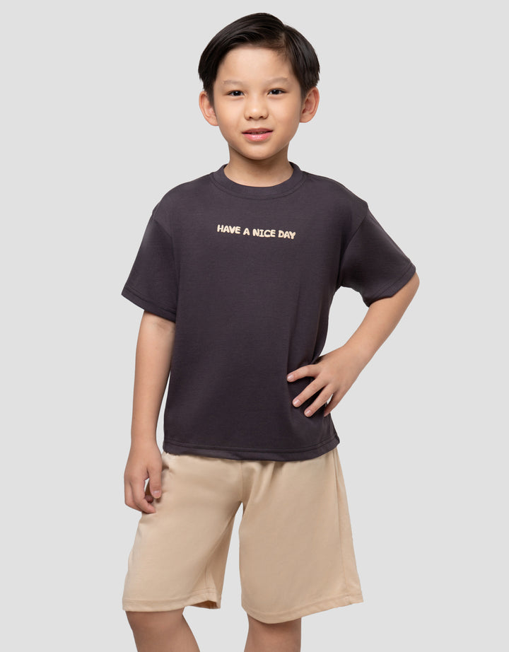 LITTLE M HAVE A NICE DAY PAKAIAN SETELAN ANAK LAKI-LAKI