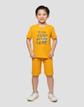 LITTLE M PRINT HAVE FUN AT CAMP PAKAIAN SETELAN ANAK LAKI-LAKI