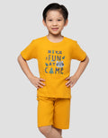 LITTLE M PRINT HAVE FUN AT CAMP PAKAIAN SETELAN ANAK LAKI-LAKI