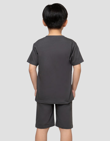 LITTLE M PRINT FOREST EXPLORE PAKAIAN SETELAN ANAK LAKI-LAKI