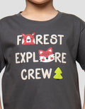 LITTLE M PRINT FOREST EXPLORE PAKAIAN SETELAN ANAK LAKI-LAKI