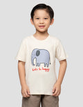 LITTLE M ELEPHANT LETS HAPPY KAOS ANAK LAKI-LAKI