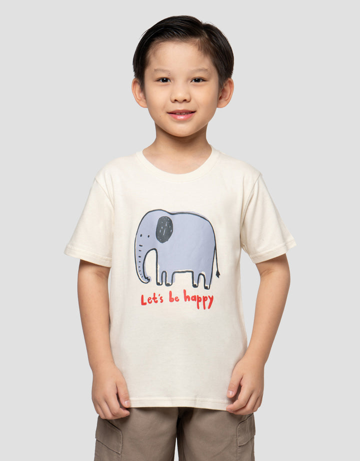LITTLE M ELEPHANT LETS HAPPY KAOS ANAK LAKI-LAKI