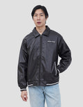 NEVADA BOXY FIT LEATHER WITH EMBROIDERY JAKET PRIA