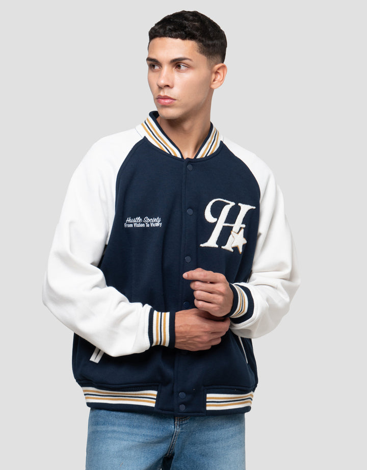NEVADA EMBRO CHENILLE JAKET VARSITY PRIA