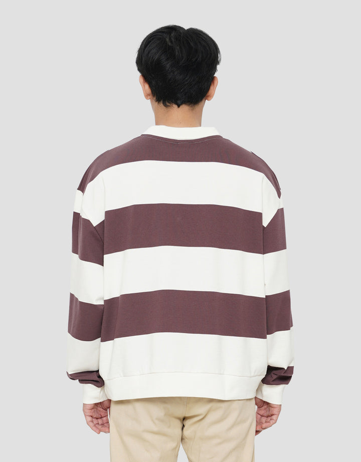NEVADA SYED STRIPES BOXY SWEATER PRIA