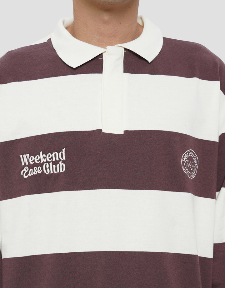 NEVADA SYED STRIPES BOXY SWEATER PRIA