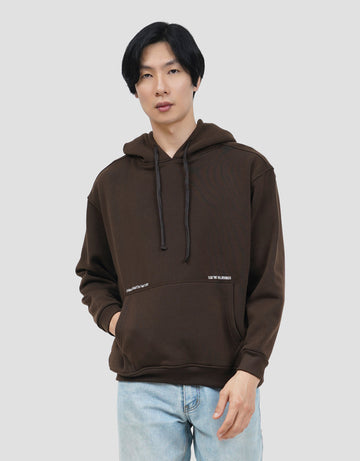 NEVADA BOXY FIT RANDOM PLACEMENT TEXTS SWEATER HOODIE PRIA