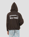 NEVADA BOXY FIT RANDOM PLACEMENT TEXTS SWEATER HOODIE PRIA
