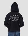 NEVADA BOXY FIT RANDOM PLACEMENT TEXTS SWEATER HOODIE PRIA