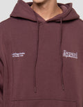 NEVADA BOXY FIT PRINT SWEATER HOODIE PRIA