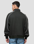 NEVADA RAGLAN PIPPING HALF ZIPP SWEATER PRIA