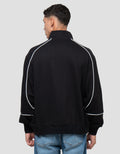 NEVADA RAGLAN PIPPING HALF ZIPP SWEATER PRIA